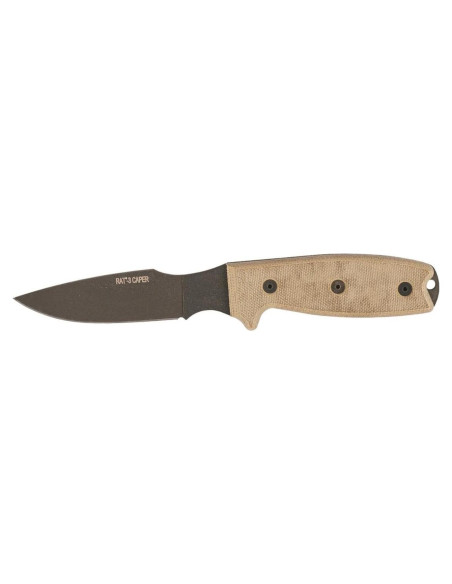 Cuchillo Fijo Ontario Rat 3 Caper 20.96 cm Acero al Carbono