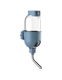 Botella de Agua para Mascotas TOKAYIFE 502ml Azul Sin Goteo