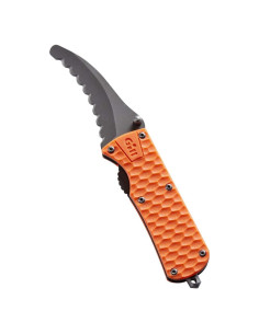 Cuchillo de Rescate Plegable Gill DOG MT009 Hoja Serrada 16.5cm