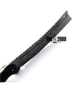 Cuchillo de Caza PAL 2000 KNIVES 38cm Acero Damasco Mango Madera 2