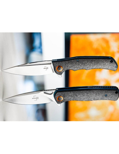 Cuchillo Plegable EDC Boker Plus Nubilum D2 21 cm Fibra Carbono