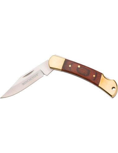 Cuchillo de bloqueo Winchester WN6220030W 14.9cm Acero Inoxidable