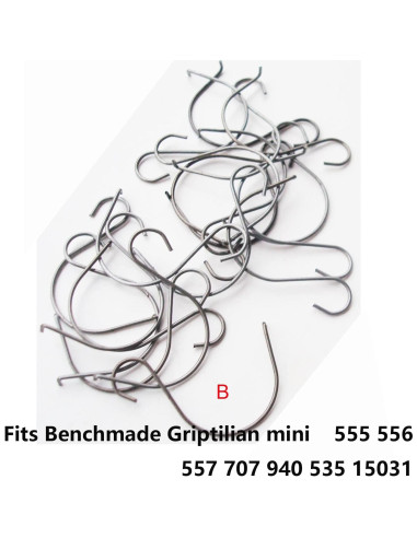 Resortes de Reemplazo AOHOCA para Cuchillo Griptillian Mini - 10 Pares