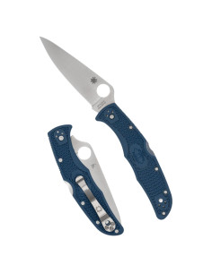 Cuchillo Plegable Spyderco Endura 4 - Acero CPM SPY27 - Azul Cobalto