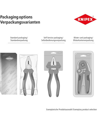 Cuchillo Plegable KNIPEX 16-20-50 Acero Inoxidable 12 cm