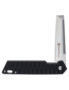 Cuchillo Plegable Smith & Wesson 24/7, Hoja de 8.25 cm, Negro