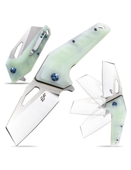 Cuchillo Plegable Eafengrow EF933 EDC Acero D2 Mango G10 19.4 cm