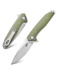 Cuchillo Plegable Eafengrow EF972 Acero D2 Mango Micarta 22cm