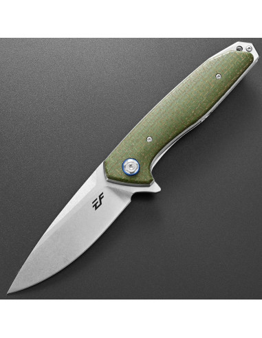 Cuchillo Plegable Eafengrow EF972 Acero D2 Mango Micarta 22cm