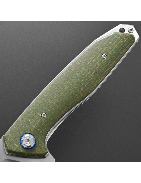 Cuchillo Plegable Eafengrow EF972 Acero D2 Mango Micarta 22cm