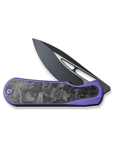Cuchillo WE Knife Baloo Framelock Titanio Púrpura 8.26cm