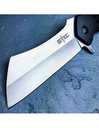 Cuchillo Cleaver Plegable S-TEC 30 cm Acero Inoxidable