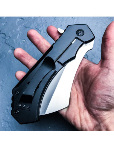 Cuchillo Cleaver Plegable S-TEC 30 cm Acero Inoxidable