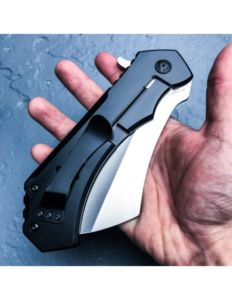 Cuchillo Cleaver Plegable S-TEC 30 cm Acero Inoxidable