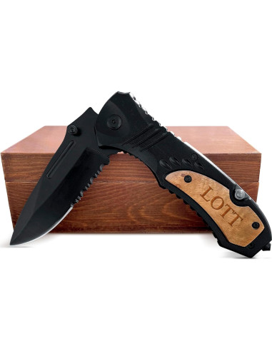 Cuchillo Plegable Personalizado Krezy Case 8.26 cm Acero Inoxidable