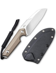 Cuchillo de Hoja Fija CIVIVI Kepler C2109B 113.8mm G10 Marrón Claro 2