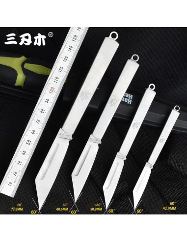 Cuchillo Utility Plegable Sanrenmu SRM-A 123mm Acero Inoxidable