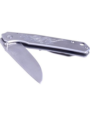 Cuchillo Plegable Sanrenmu 7129 de Acero Inoxidable 6.5cm