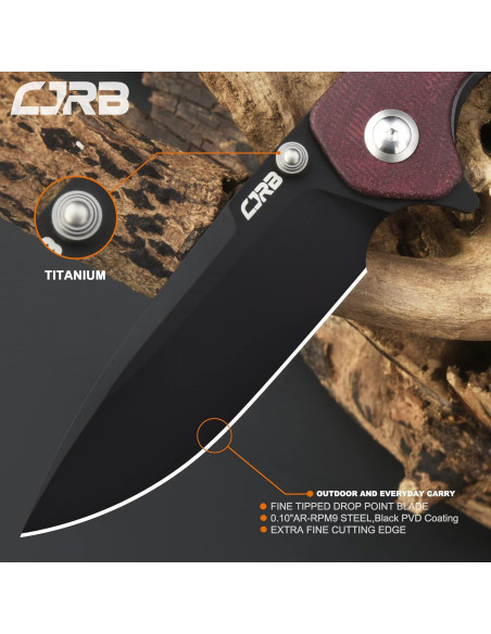 Cuchillo Plegable CJRB CUTLERY Scoria J1920 Acero AR-RPM9