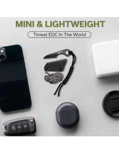 Cuchillo Fijo CIVIVI Gramis Mini EDC Acero 14C28N con Funda 2