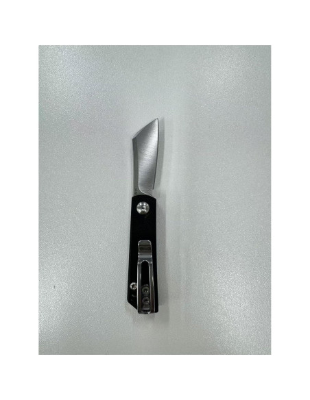 Cuchillo Plegable KeyUnity KK10XS Acero Inoxidable 3.81 cm Negro