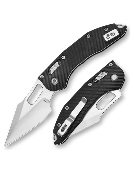 Cuchillo de bolsillo plegable Genérico FlexRun05 9 cm Negro