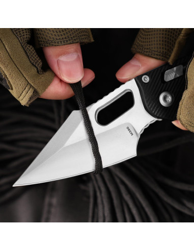 Cuchillo de bolsillo plegable Genérico FlexRun05 9 cm Negro