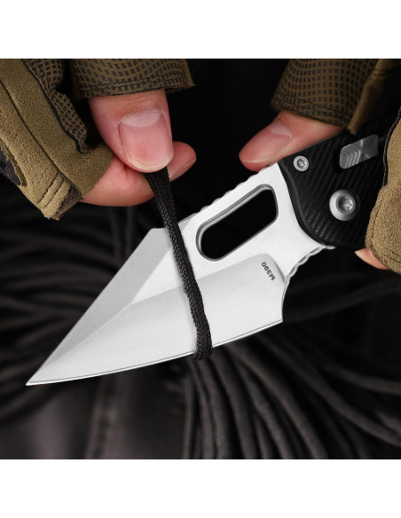 Cuchillo de bolsillo plegable Genérico FlexRun05 9 cm Negro