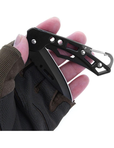 Cuchillo Plegable FEIZII 12 Pack Acero Inoxidable 6.35cm