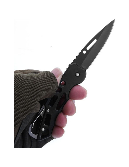 Cuchillo Plegable FEIZII 12 Pack Acero Inoxidable 6.35cm