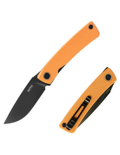 Cuchillo Plegable SRM G10 Naranja 7.49 cm EDC Camping