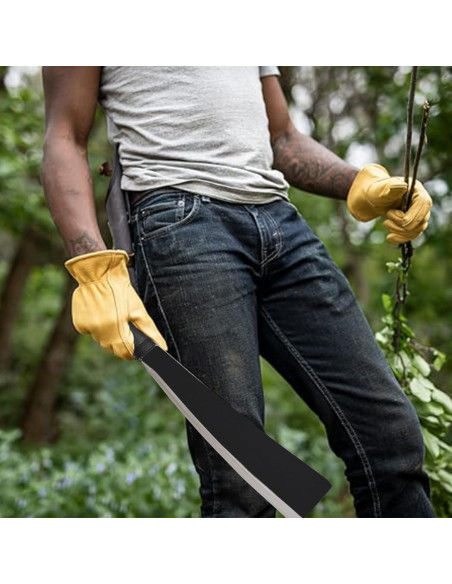 Machete de Jardín EcoDigiLife 43cm Acero Inoxidable con Funda