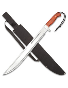 Machete Timber Rattler Bestia de la Jungla 47.6 cm Acero Inoxidable