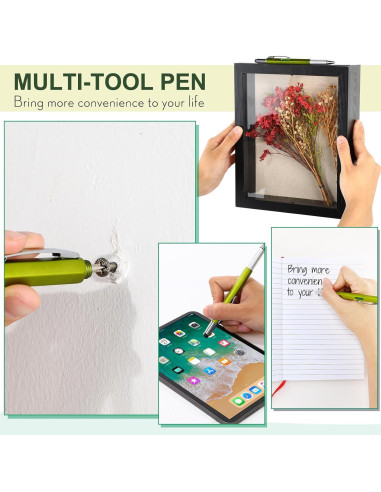 24 Pcs Cuadernos Impermeables y Bolígrafos Multiherramienta Gueevin