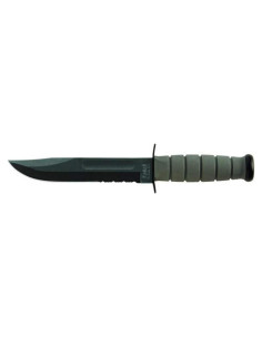 Cuchillo de Combate KA-BAR 5012CP Verde Follaje 17.78 cm