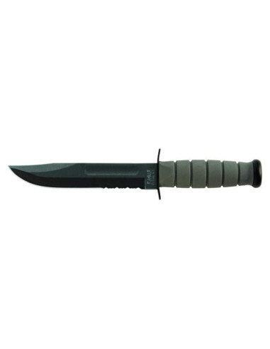 Cuchillo de Combate KA-BAR 5012CP Verde Follaje 17.78 cm