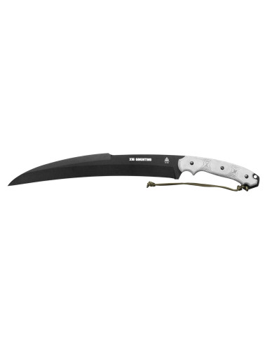 Cuchillo TOPS Knives X16 Ginunting Full Tang 40 cm Negro