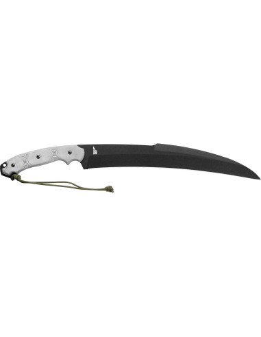 Cuchillo TOPS Knives X16 Ginunting Full Tang 40 cm Negro