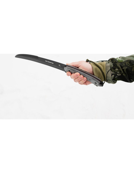 Cuchillo TOPS Knives X16 Ginunting Full Tang 40 cm Negro