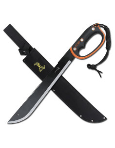 Machete Elk Ridge ER-279S 54.61 cm Acero Inoxidable Naranja