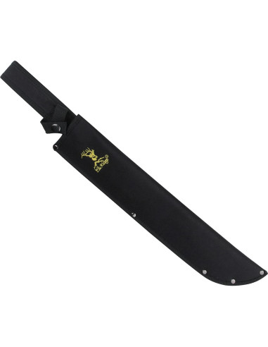 Machete Elk Ridge ER-279S 54.61 cm Acero Inoxidable Naranja
