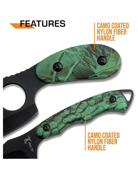 Set de Cuchillos de Caza Elk Ridge ER-300CA 2 Piezas Camo