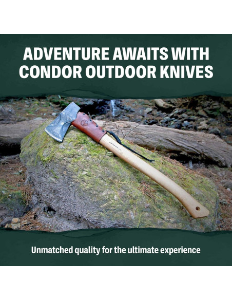 Machete de Camping Condor Tool & Knife Lobo 30.5cm Acero