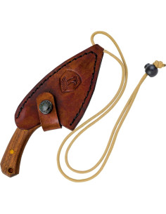 Cuchillo de Cuello Fijo Condor CTK802326HC - Acero 1095 - Mango Nogal 2