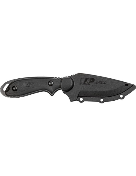 Cuchillo de hoja fija Smith & Wesson M&P Shield 19.1cm Negro