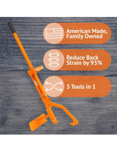 LogOX Multiherramienta Forestal 3 en 1 - Transportador, Gancho y Timberjack 2
