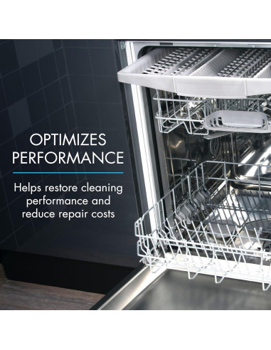 Limpiador de Lavavajillas Glisten 340 ml Pack de 3 - Elimina Cal y Grasa