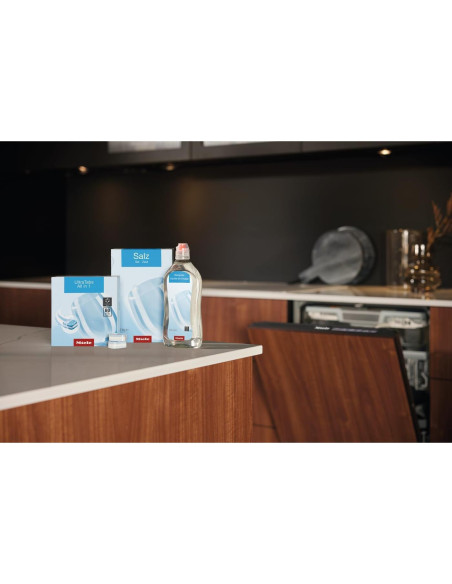 Miele UltraTabs Todo en 1 - 60 Tabletas + 1.5 Kg Sal + 500 ml Abrillantador
