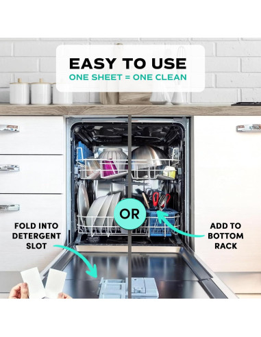 Hojas de Detergente Ecológicas Zero Trace - 60 Cargas Sin Fragancia