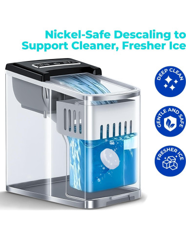 Limpiador de Máquina de Hielo CleanCrown - 36 Tabletas Desincrustantes